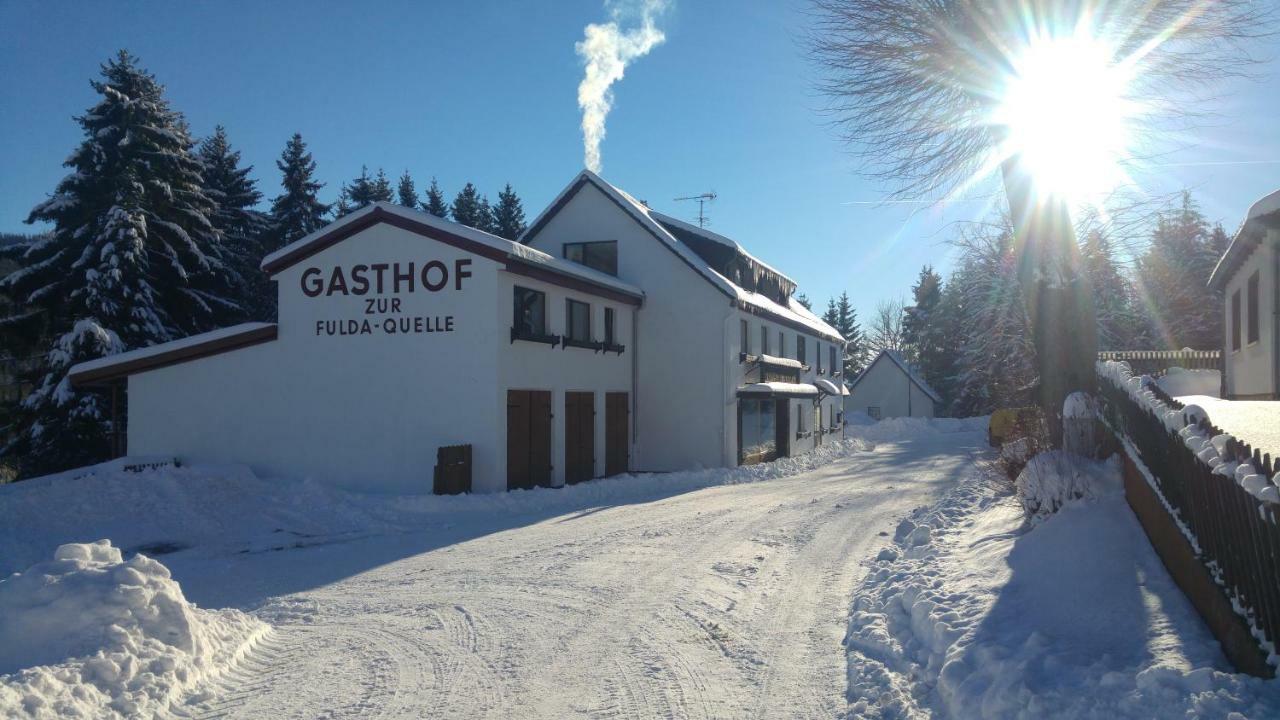 Hotel Berghof Wasserkuppe & Gaestehaus Fuldaquelle Gersfeld Extérieur photo